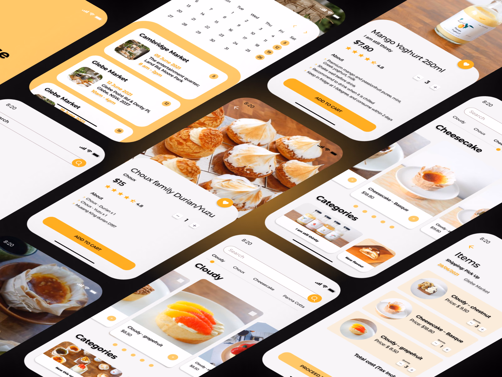 A seamless mobile shopping experience project preview